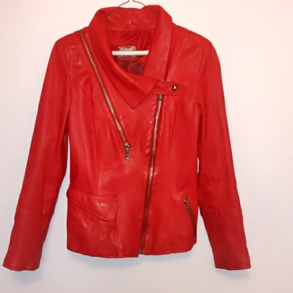 Giorgio Rotti | Jackets & Coats | Giorgio Rotti Genuine Leather Womens ...